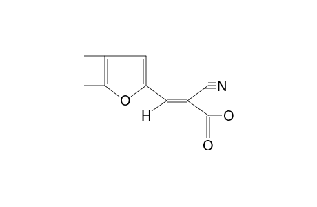 alpha-CYANO-4,5-DIMETHYL-2-FURANACRYLIC ACID