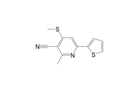 2-Methyl-4-(methylthio)-6-(2-thienyl)nicotinonitrile