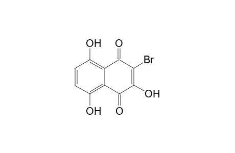 2-Bromo-3,5,8-trihydroxy-1,4-dihydronaphthalene-1,4-dione