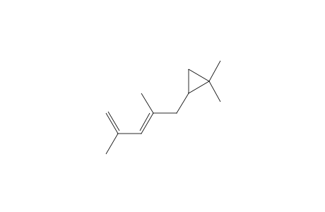 1,3-Pentadiene, 5-(2,2-dimethylcyclopropyl)-2,4-dimethyl-, (Z or E)-