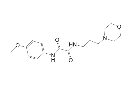 N~1~-(4-methoxyphenyl)-N~2~-[3-(4-morpholinyl)propyl]ethanediamide