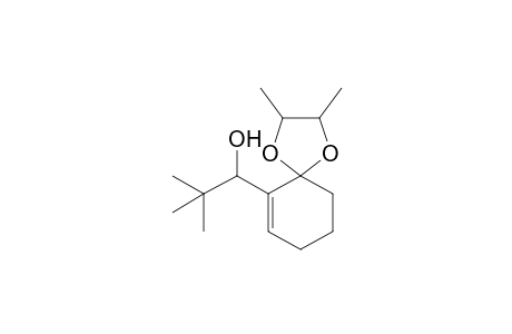 6-(1-Hydroxy-2,2-dimethylpropyl)-2,3-dimethyl-1,4-dioxaspiro[4,5]dec-6-ene isomer