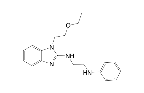 2-Anilinoethyl-[1-(2-ethoxyethyl)benzimidazol-2-yl]amine