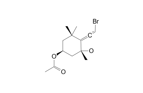 (1S,3R,4A-R)-4-(2-BROMOVINYLIDENE)-3-HYDROXY-3,5,5-TRIMETHYL-CYCLOHEX-1-YL-ACETATE