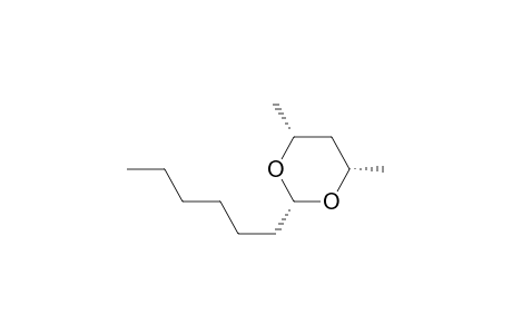 (2S,4R,6S)-2-n-Hexyl-4,6-dimethyl-1,3-dioxane
