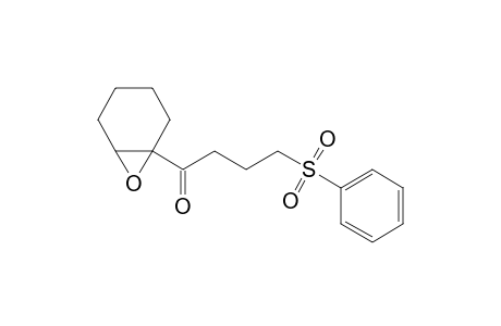 1-Butanone, 1-(7-oxabicyclo[4.1.0]hept-1-yl)-4-(phenylsulfonyl)-