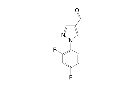1-(2,4-DIFLUOROPHENYL)-1H-PYRAZOLE-4-CARBALDEHYDE