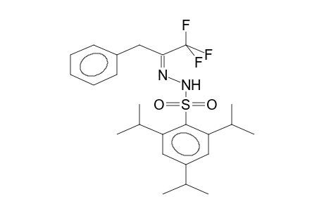 SYN-1,1,1-TRIFLUORO-3-PHENYLPROPAN-2-ONE, N'-(2,4,6-TRIISOPROPYLBENZENESULPHONYL)HYDRAZONE