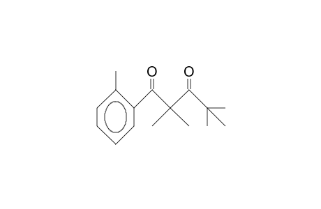 2,2,4,4-Tetramethyl-1-(2-methyl-phenyl)-pentane-1,3-dione