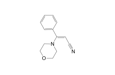 (2Z)-3-(4-Morpholinyl)-3-phenyl-2-propenenitrile