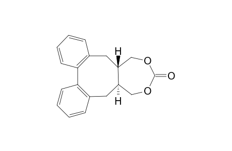 (trans)-1,5,5a,6,15,15a-hexahydrodibenzo[4',5',6',7']cycloocteno[e]91,3)dioxepino-3-one