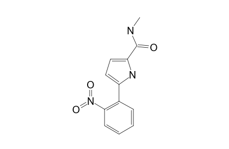 5-(2-NITROPHENYL)-1H-PYRROLE-2-N-METHYL-CARBOXAMIDE