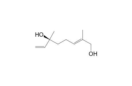 (2E,6S)-2,6-dimethylocta-2,7-diene-1,6-diol