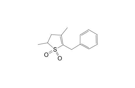 5-Benzyl-2,4-dimethyl-2,3-dihydrothiophene 1,1-dioxide