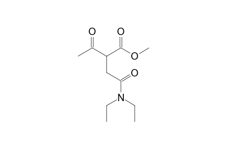 Methyl 2-acetyl-2-(diethylcarbamoyl)propionate
