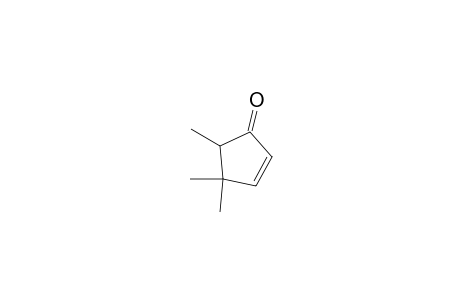 2-Cyclopenten-1-one, 4,4,5-trimethyl-