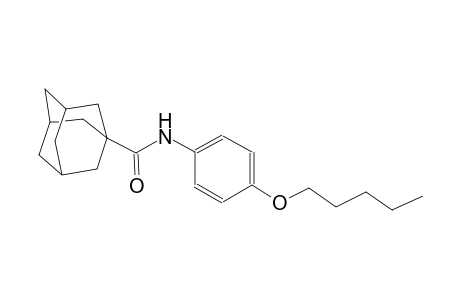 tricyclo[3.3.1.1~3,7~]decane-1-carboxamide, N-[4-(pentyloxy)phenyl]-