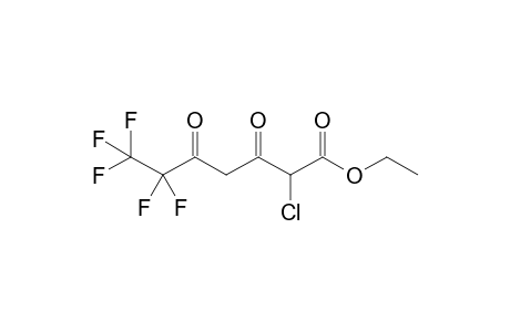Ethyl 2-chloro-6,6,7,7,7-pentafluoro-3,5-dioxoheptanoate