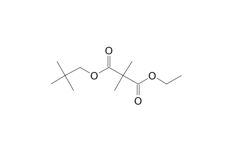 Dimethylmalonic acid, ethyl neopentyl ester