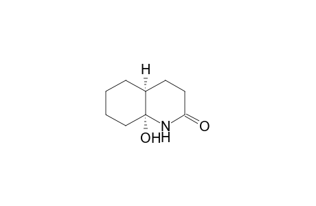 (cis)-3,4,4a,7,8,8a-Octahydro-8a-hydroxy-2-quinolinone