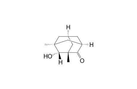 Tricyclo[3.3.1.13,7]decanone, 4-hydroxy-3,5-dimethyl-, (1.alpha.,3.beta.,4.beta.,5.alpha.,7.beta.)-(.+-.)-