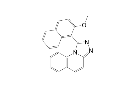 1-(2-Methoxy-1-naphthyl)[1,2,4]triazolo[4,3-a]quinoline