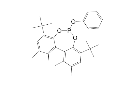 (S)-4,8-BIS-(1,1-DIMETHYLETHYL)-1,2,10,11-TETRAMETHYL-6-PHENOXY-DIBENZO-[D,F]-(1,3,2)-DIOXAPHOSPHEPIN