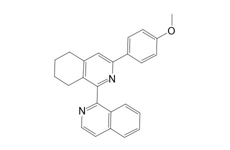 1-(5,6,7,8-Tetrahydro-3-(4-methoxyphenyl)isoquinolin-1-yl)isoquinoline
