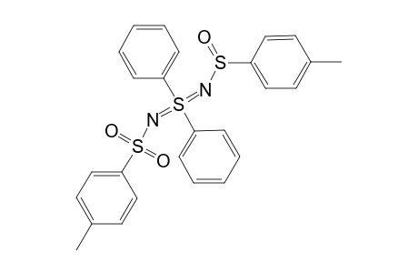Benzene, 1,1'-[[(4-methylphenyl)sulfinyl][(4-methylphenyl)sulfonyl]sulfonodiimidoyl]bis-