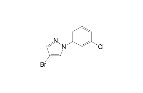 4-Bromo-1-(3-chlorophenyl)-1H-pyrazole