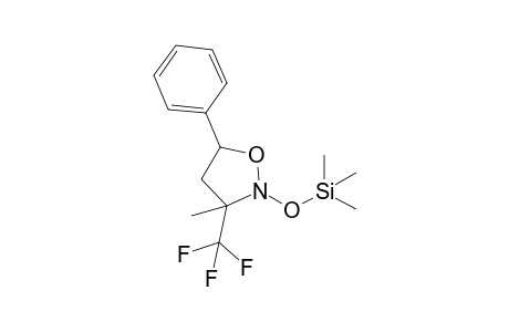 3-Methyl-5-phenyl-3-(trifluoromethyl)-2-(trimethylsilyloxy)isoxazolidine