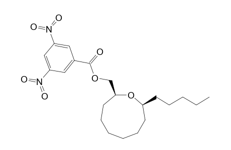 (2S*,9S*)2-(3,5-Dinitrobenzoyloxymethyl)-9-pentyloxonane