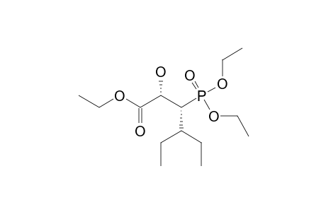SYN-ETHYL-3-(DIETHOXYPHOSPHOYL)-4-ETHYL-2-HYDROXY-HEXANOATE
