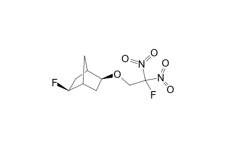 (2R,5R)-2-exo-Fluoro-5-exo-(2-fluoro-2,2-dinitroethoxy)norbornane