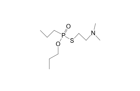 Propyl S-2-(dimethylamino)ethyl propylphosphonofluoridate