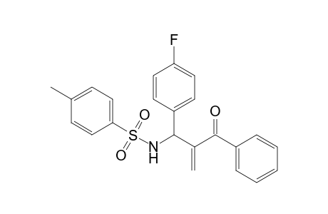 N-[1-(4-fluorophenyl)-2-(phenylcarbonyl)prop-2-enyl]-4-methyl-benzenesulfonamide