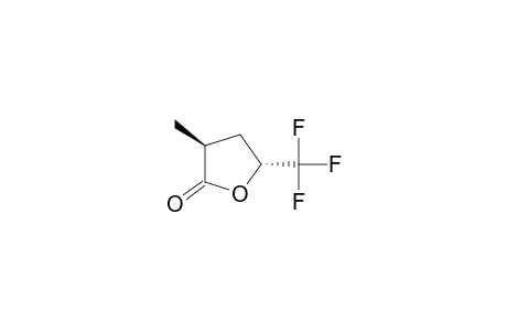 2(3H)-Furanone, dihydro-3-methyl-5-(trifluoromethyl)-, (3S-trans)-