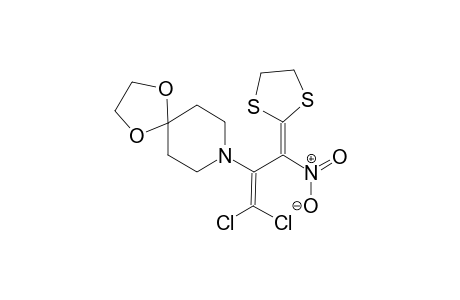 1,4-dioxa-8-azaspiro[4.5]decane, 8-[2,2-dichloro-1-(1,3-dithiolan-2-ylidenenitromethyl)ethenyl]-