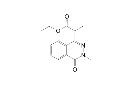 2-(3-Methyl-4-oxo-3,4-dihydro-phthalazin-1-yl)-propionic acid ethyl ester