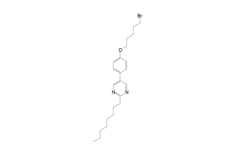 5-[4-(5-BROMOPENTYLOXY)-PHENYL]-2-OCTYLPYRIMIDINE