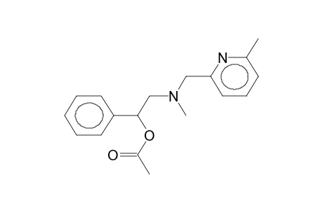 N-[(6-METHYL-2-PYRIDYL)METHYL]-2-METHYLAMINO-1-PHENYL-1-ETHYL ACETATE