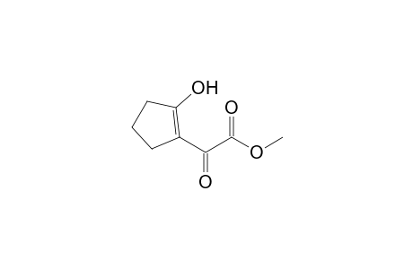 delta1,alpha-Cyclopentaneglycolic acid, 2-oxo-, methyl- ester