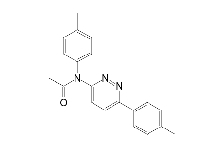 N-(6-p-TOLYL-3-PYRIDAZINYL)-p-ACETOTOLUIDIDE