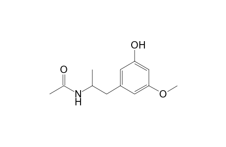N-Acetyl-1-(3'-methoxy-5'-hydroxyphenyl)propan-2-amine