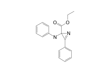 ETHYL-3-PHENYL-2-PHENYLAMINO-2H-AZIRINE-2-CARBOXYLATE