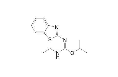 1-(1,3-benzothiazol-2-yl)-3-ethyl-2-isopropyl-isourea