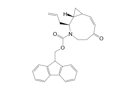 (1R*,2S*,7Z,7bR*)-(+-)-6-Oxo-2-(2-propenyl)-3-azabicyclo[7.1.0]dec-7-ene-3-carboxylic acid 9-fluorenylmethyl ester