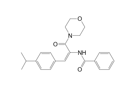 Benzamide, N-[2-[4-(1-methylethyl)phenyl]-1-(4-morpholinylcarbonyl)ethenyl]-