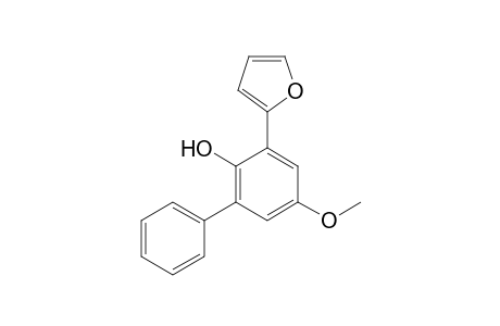 2-(2-furanyl)-4-methoxy-6-phenylphenol