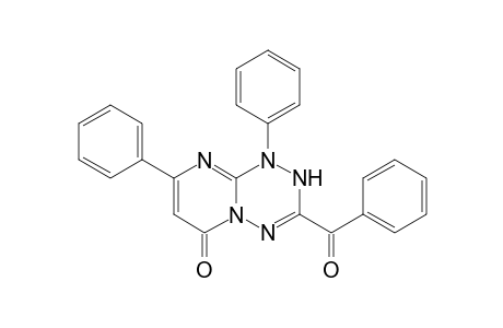 3-Benzoyl-1,8-diphenyl-6H-pyrimido[1,2-b]-(1,2,4,5)-tetrazin-6-one